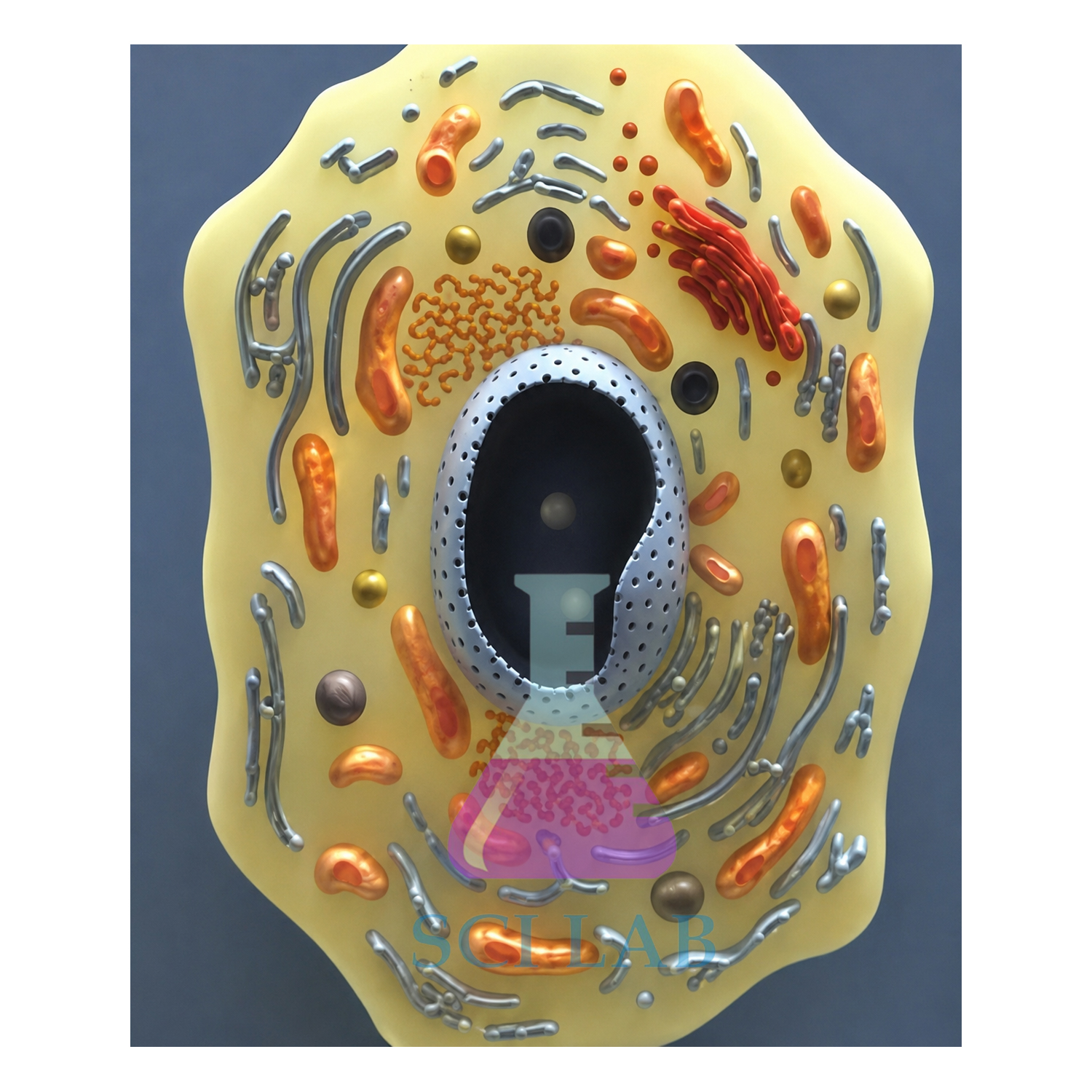 Superstructure of the Cell (With Cell Organelles)