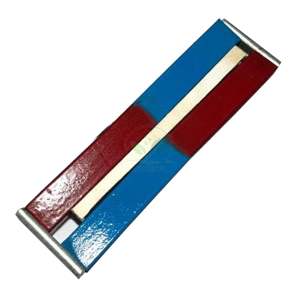 Bar Magnet Pair Chrome Steel