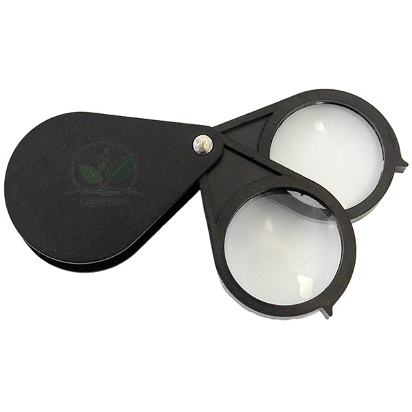 Double Lens Folding Pocket Magnifier