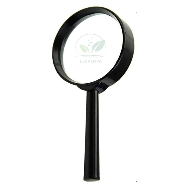 Hand Lens with Black Plastic Case