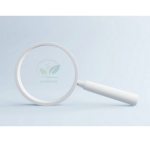 Hand Lens with White Plastic Handle