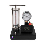 Manometer Cylinder with Piston Temperature Meter