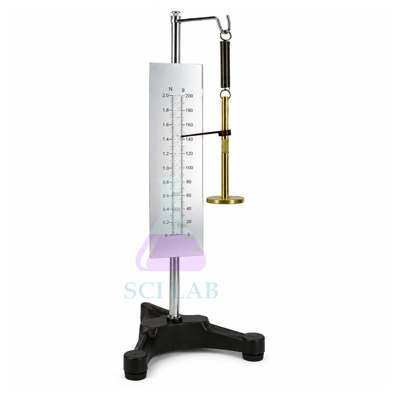 Apparatus for Demonstrating Hooke's law (Determination of Elasticity Constant)