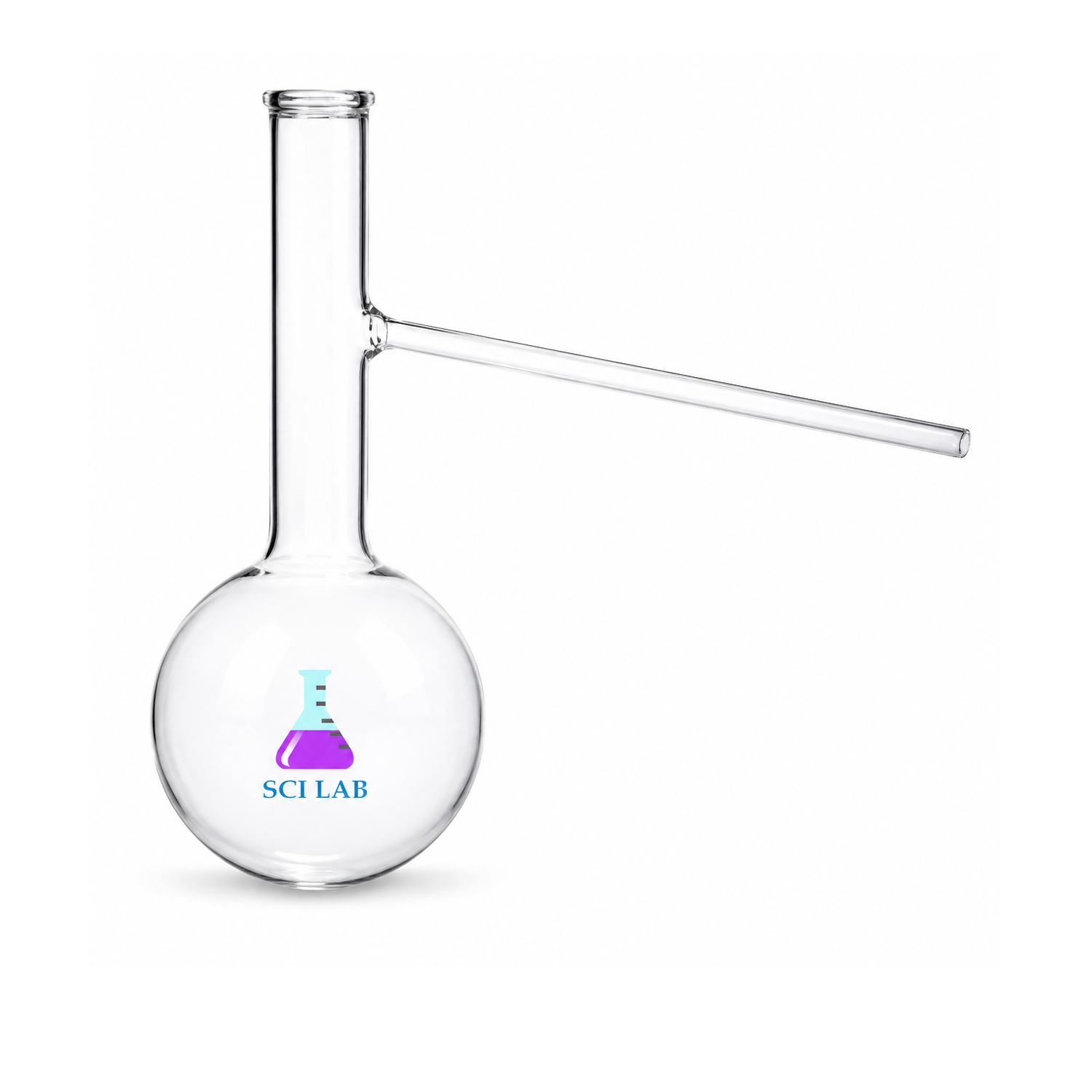 Distillation Pot with Side Funnel 250ml