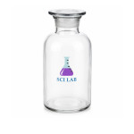 Glass Bottle, Wide Mouth