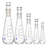 Conical Flask (Erlenmeyer) with Stopper